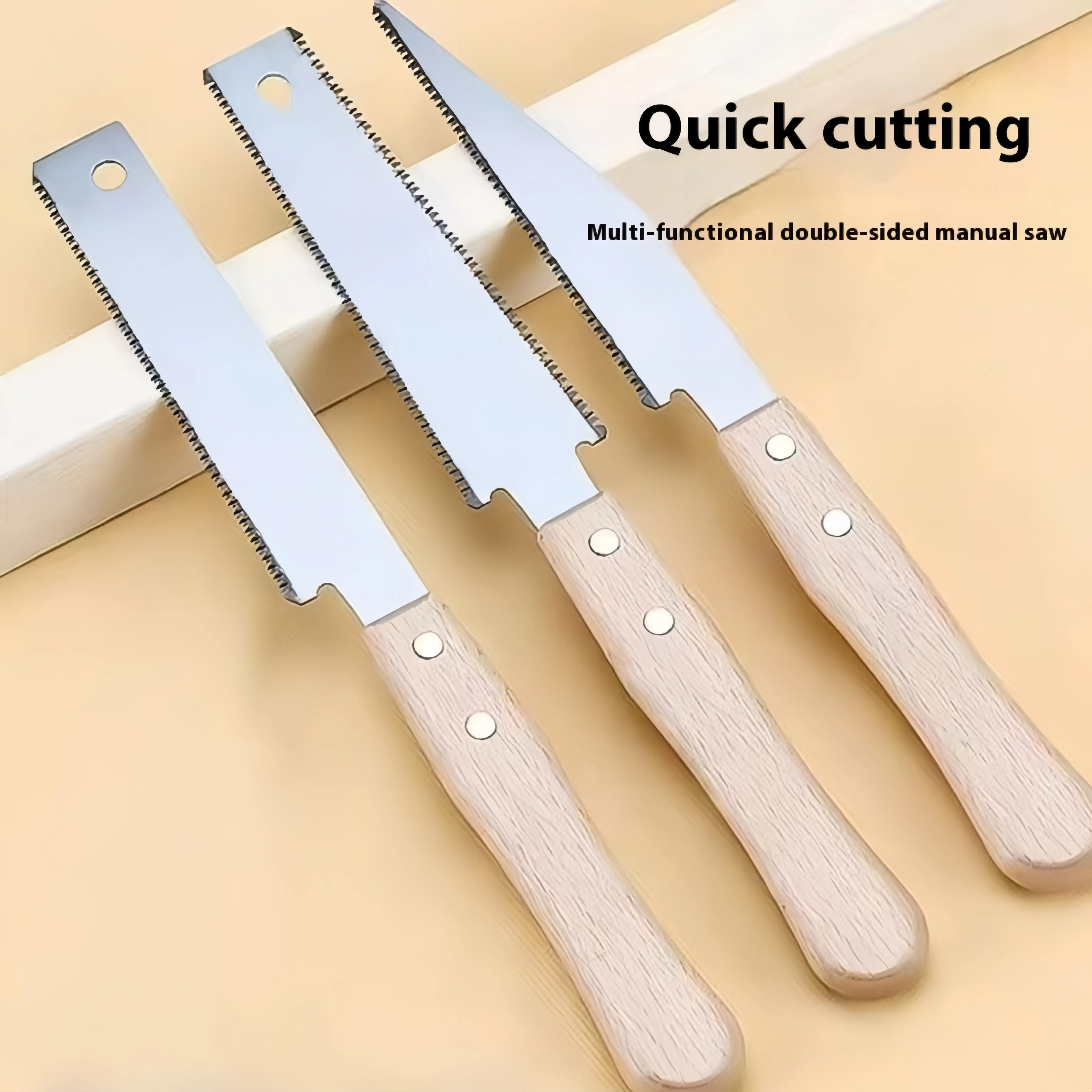 Wooden Handle Woodworking Saws - Garden Decoration Fine Tooth Hand Saw & Japanese Pull for Wood Flexible Handsaw lapices para carpintero Cutting High Quality Steel Portable