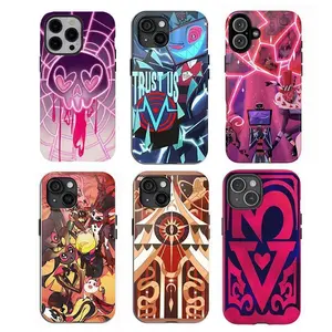 H-HAZBIN Hoteru SS 2 Phone Case,Hazbin Hotel Phone Case,for iPhone 7 8 SE X 11 12 13 14 15 16 17.