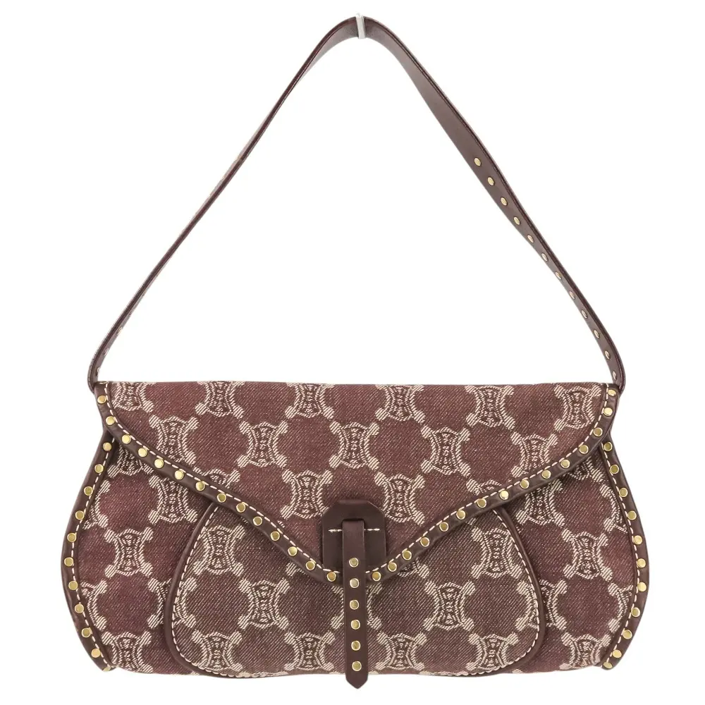 Pre-owned Celine Canvas Shoulder Bags Paris Macadam Handbag