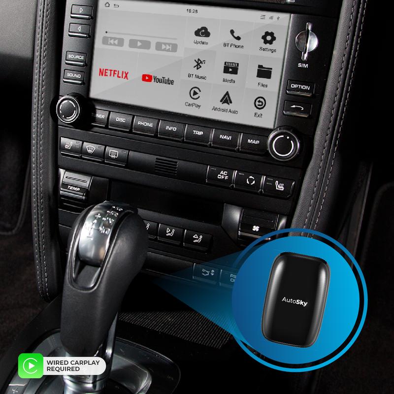 AutoSky Ai Box Lite X - Elevate your vehicle experience! Wired Apple CarPlay and Hot Spot Required! apple carplay