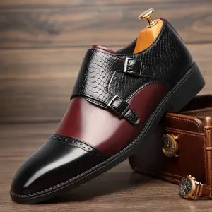 New large-size men's business shoes, party wedding business meeting elegant formal shoes 97856