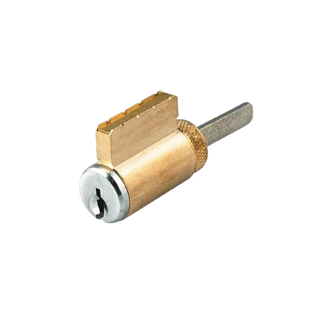 GMS 6-Pin Cylinder Lock - Multi-Tailpiece, Sargent LA (SA-Compatible), US26D Satin Chrome Finish, 2 Keys