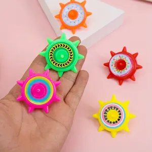 5pcs Multicolor Octagonal Spinning Tops Toys - Spin-Resistant Top for Kids Birthday Party Favors, Pinata Fillers, Classroom Prizes, Christmas & Halloween Gifts Suitable for & (Durable Spinning Top)