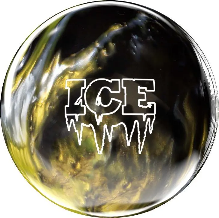 Storm Ice Storm Black/White/Gold Bowling Ball