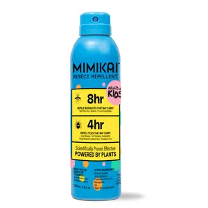 Mimikai Kids Mosquito & Tick Repellent Mist (DEET-Free) | Natural Bug Spray for Kids | 8hr Mosquito & 4hr Tick Protection | EPA-Registered | Ages 2+