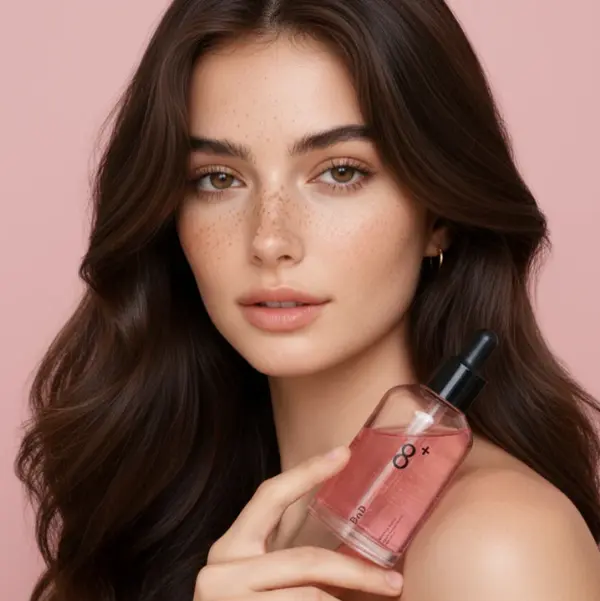 BnD Sakura Cherry Floral Hair Oil - Lightweight, Quick-Smoothing, Moisturizing Haircare Treatment and Styling Product