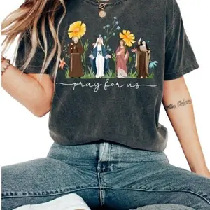Catholic Saints Women's T-shirt Gift Ideas For All Saints Day Tshirt