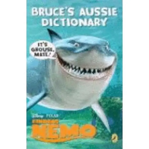 USED Book - Finding Nemo: Bruce's Aussie Dictionary by Disney (Paperback) - english