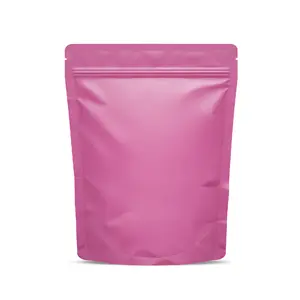 4X5 Mylar Bag - Matte Light Pink 1000 Pcs