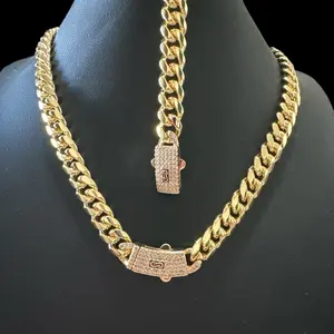 Mónaco necklace  estilo cubano set 10mm