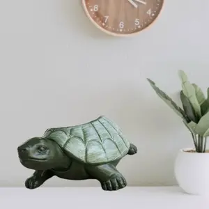 Resin Turtle Planter-Outdoor Garden & Patio Planter