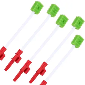Disposable Suction Tube Oral Swabs for Patients Sputum Cleaning (60 Pcs)