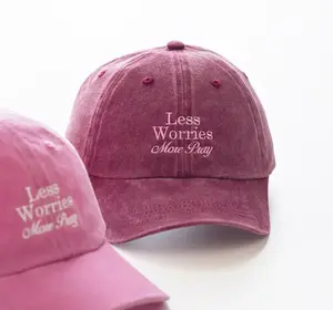 Embroidered Cotton Baseball Hat