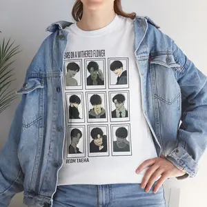 Tears On A Withered Flower: Beom Taeha Webtoon Graphic Tee | Unisex Manhwa Shirt