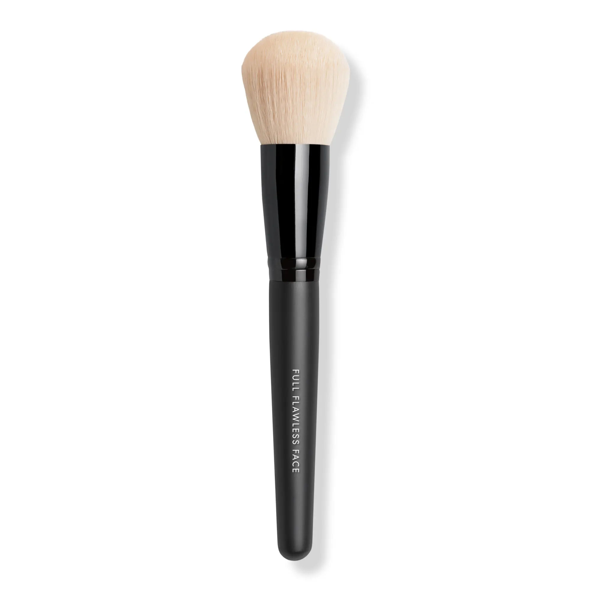 bareMinerals Full Flawless Face Brush - Flexible Semi-Round Shape for Natural Medium to Full Coverage Makeup Application