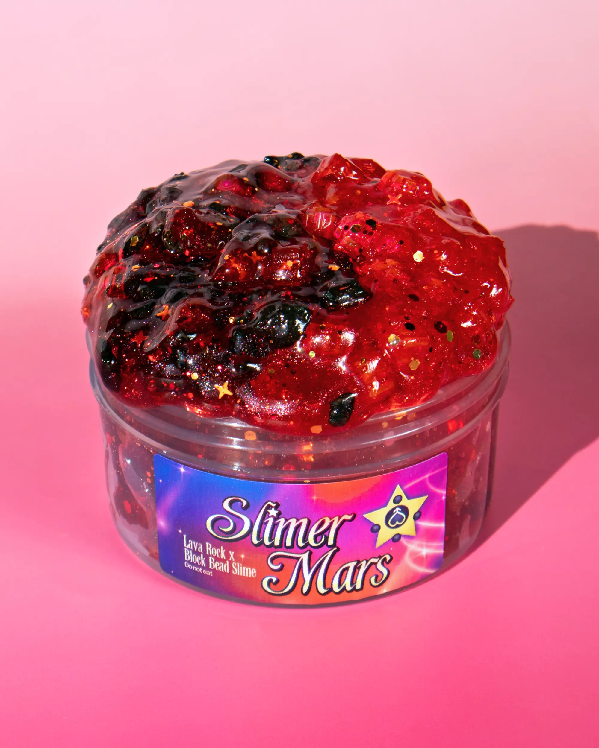 Slimer Mars - OG Slimes 7 oz Lava Rock x Block Bead Slime