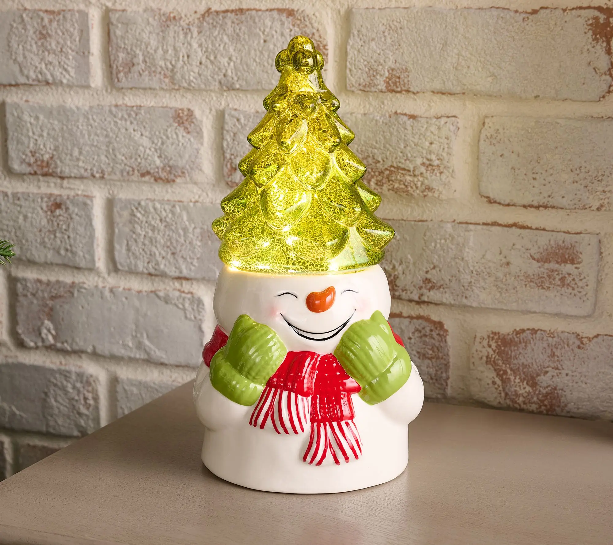 Kringle Express Illuminated Ceramic & Glass Holiday Character Kringle Express Illuminated Ceramic & Glass Holiday Character