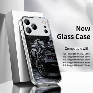 Designed With BMW sports car-inspired，This Drop-proof Phone Case is Compatible With iPhone 11, 12, 13, 14, 15, and 16 Pro Max, Providing Comprehensive Shock Protection.