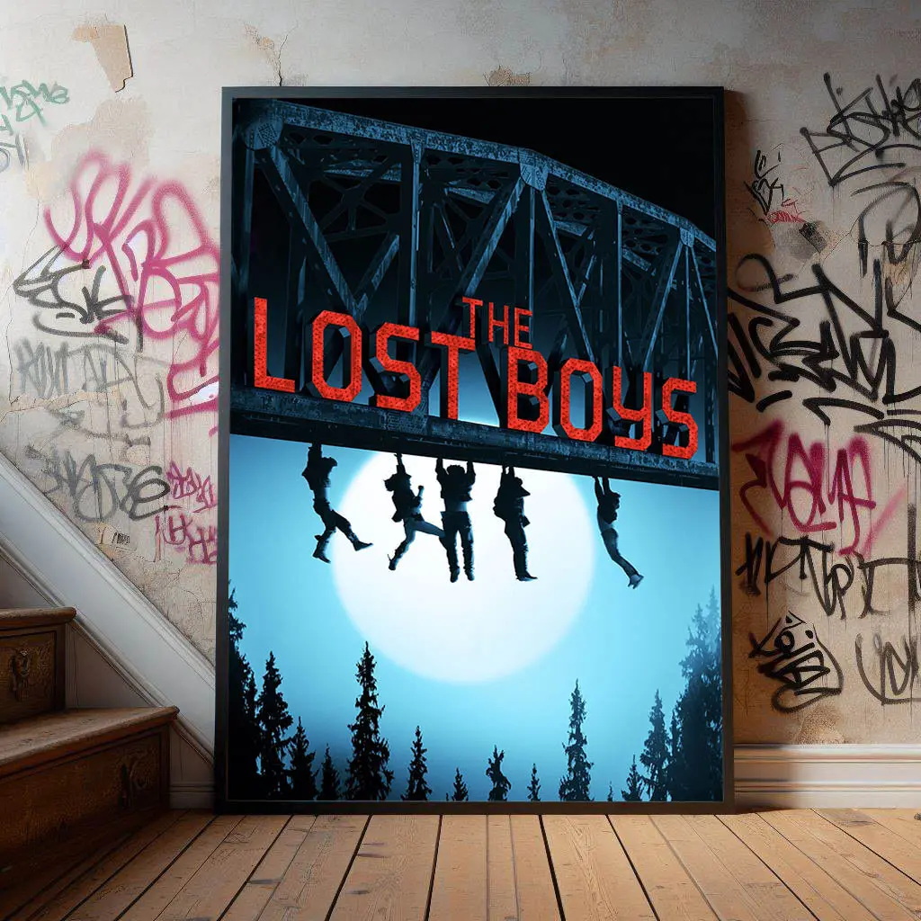 The Lost Boys Movie Poster, Premium Poster, Film Fans Collectibles, Popular Movie Poster for Gift POSTER