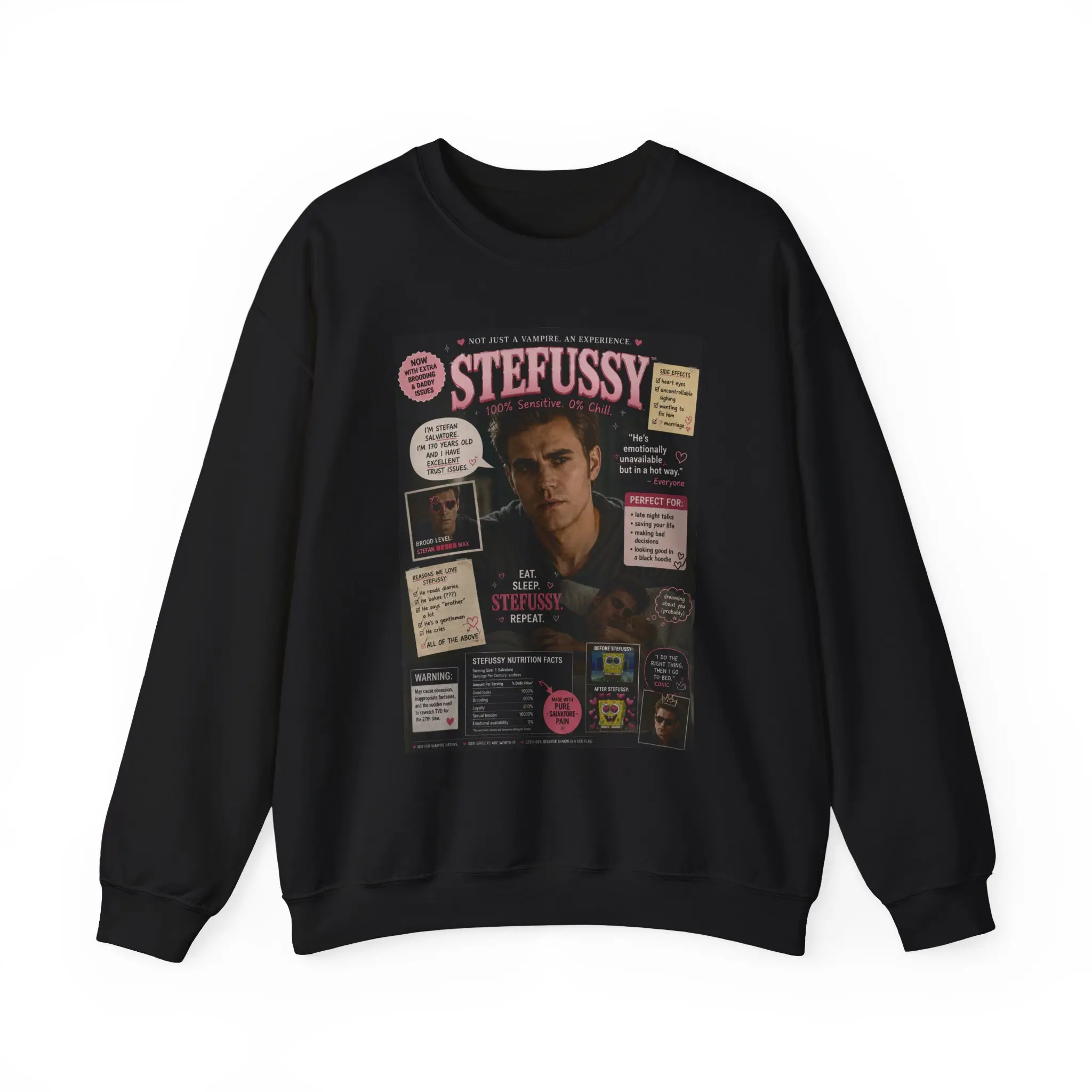 STEFUSSY Sweatshirt | Vintage celebrity collage crewneck