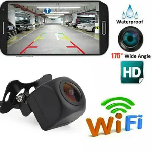 175° WiFi Car Rear View Cam Backup Wireless Camera Fit For iPhone Android