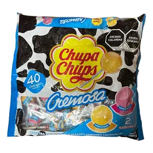 Chupa Chups Cremosa Lollipops Sweet Candy Lollipops Chupa Chups Cremosa Lollipops Sweet Candy Lollipops