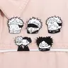 5pcs/set Cartoon Anime Jujutsu Kaisen Enamel Pins Durable Metal Pins Manga Animated Itadori Yuji Gojo Satoru Metal Brooches Alloy Brooch Pin Lapel Backpack Badge Fashion Jewelry Accessories Gifts for Friends