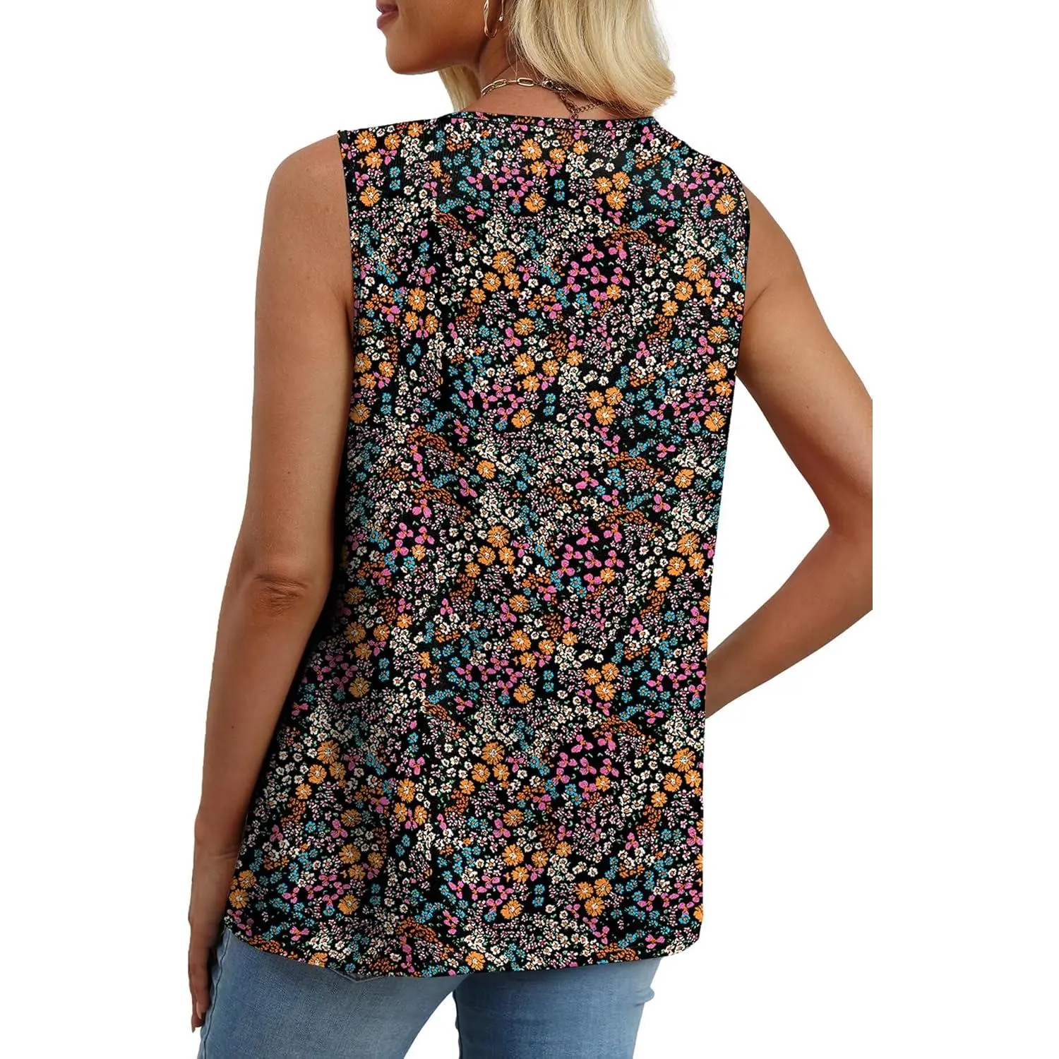 XIEERDUO Womens Tank Tops Sleeveless Lace Crochet Boho Tops Loose Fit Pleated Tunics Crewneck Summer Vacation Outfits Flowy XIEERDUO Womens Tank Tops Sleeveless Lace Crochet Boho Tops Loose Fit Pleated Tunics Crewneck Summer Vacation Outfits Flowy