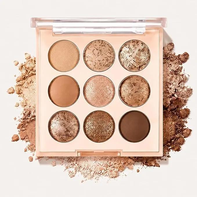 Eyeshadow Eye Shadow Palette Makeup,Matte , Ultra-Blendable, Naturing-Looking, Long Lasting, Neutral EyeShadow (light Brown)