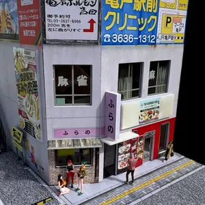Hot Wheels tokoyo Street miniature diorama Hot Wheels tokoyo Street miniature diorama