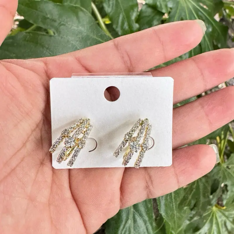 Arracadas Oro Laminado 18k