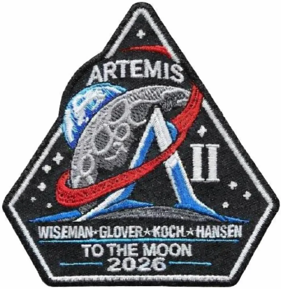 NASA Artemis II Mission to the Moon [Iron On Sew On Patch 3.5 inches]