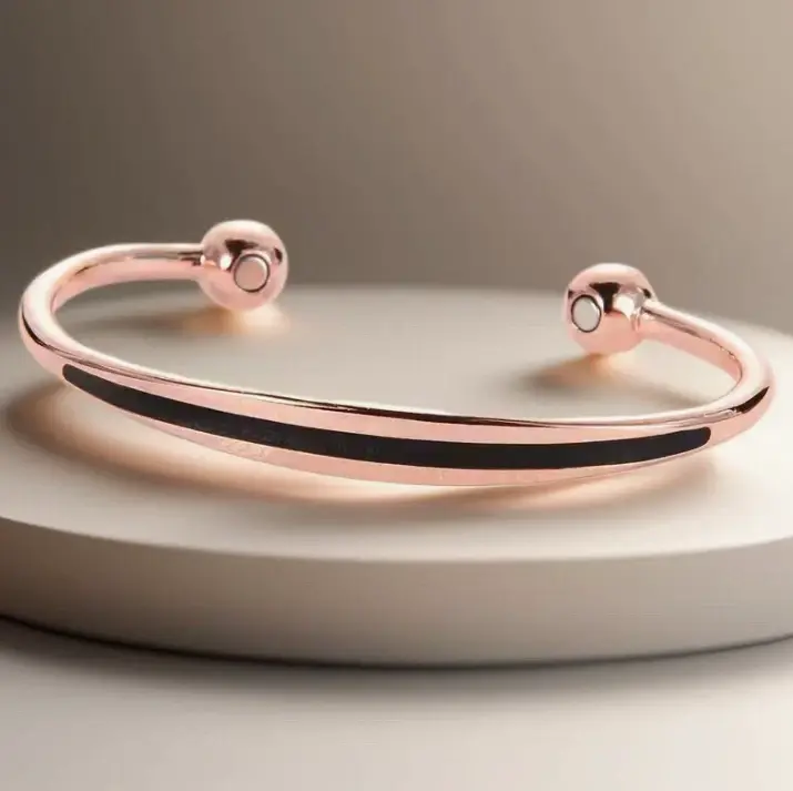 Pure Copper Magnetic Therapy Ball Bracelet High Power Arthritis Pain Relief Cuff Women Men