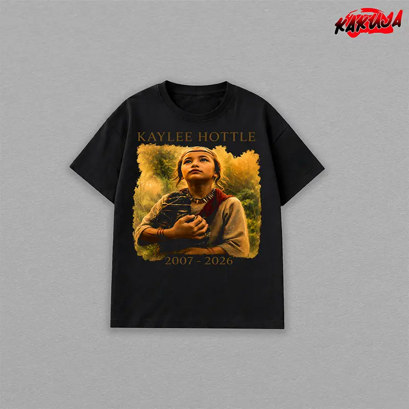 RIP Kaylee Hottle Shirt, Forever In Our Hearts Tee, Memorial Tribute Shirt, Celebrity Remembrance Tee, Vintage Graphic Gift