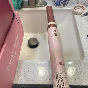 Product Review of Tideway Prowaver 6 in 1 Hot Air Styler Wrap w/ Ionic Tech, Dual Voltage (100-240V) High-Speed Hair Dryer Brush Auto Wrap Curlers, Volumizing Styling Blower Brush with Travel Bag, Perfect Present for Women Friend Family Gift Christmas New Year Viral from m**1