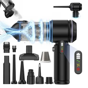 Portable Handheld Car Vacuum Cleaner, Rechargeable Cordless Car Vacuum Cleaner, Multifunctional Car Cleaning Tool for Car/Home/Office, Car Mounted Vacuum, Vacuum Suction Power