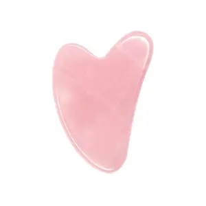Heart Gua Sha Facial Tool, Facial Beauty Instrument, Smooth Polishing Craft, Relieves Muscle Tension, Reduces Swelling, Perfect Holiday Gift