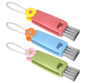 3 in 1 Cup Lid Gap Cleaning Brush Set - Multifunctional Bottle Cleaning Brush & Cup Lid Gap Cleaner - Multicolor Home Kitchen Tools