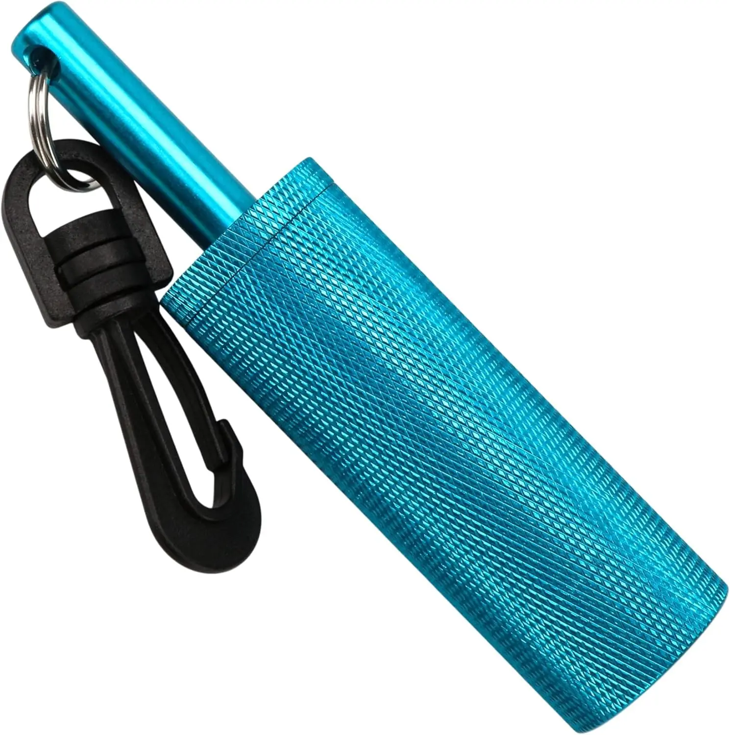 Diving Safety Tank Signal Bell Shaker Rattle Stick with Clip, Loud Underwater Sound Compact Design, Non-Corrosive Aluminum Alloy Noise Maker Communication Device for Snorkeling Diving Equipment