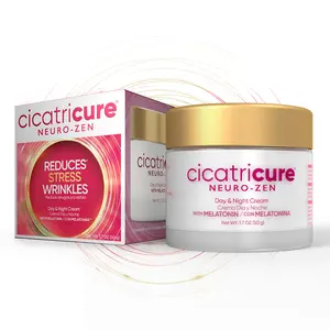 Cicatricure Neuro-Zen Day & Night Moisturizer with Melatonin, Visibly Reduces Stress Wrinkles, Anti-Wrinkle Firming Cream with Deep Moisture, Hyaluronic Acid Moisturizer for Women, 1.7 oz