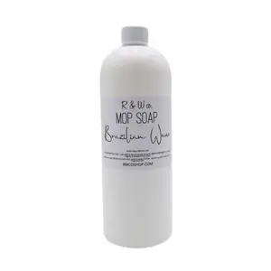 R & W Co. Brazilian Waves Mop Soap - Highly Scented Concentrated Formula for Household Cleaning - 32oz/900g - Not for Mop Machines