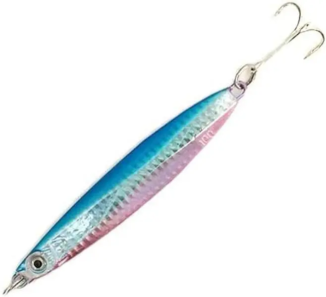 Knife Colt Sniper Jigs 28g,10 Pcs Blue/Pink for Fast Saltwater Jigging & Long Casting, Slim Profile with Flash Finish, Ideal for Mackerel, Bonito & Schooling Tuna