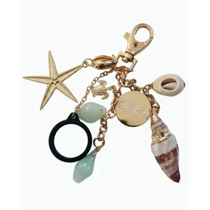 OSEA Lip Oil Keychain - Limited Edition Sea-Inspired Design with Silicone Lip Holder for Hyaluronic Lip Oil Booster