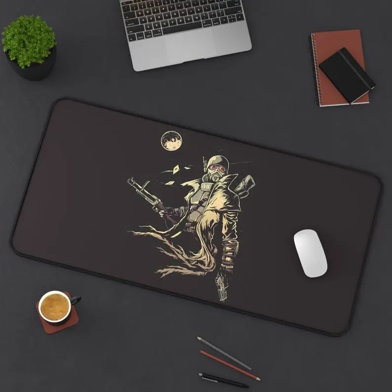 Minimalist Fallout Gaming Accessories Mouse Pad Desk Mat