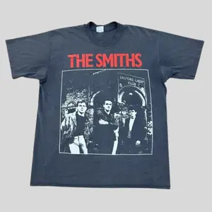 The Smiths Band 90's Salford Lads Club Black Unisex Tshirt, Vintage 90s Indie Rock Band Shirt, Retro British Music Aesthetic Tee
