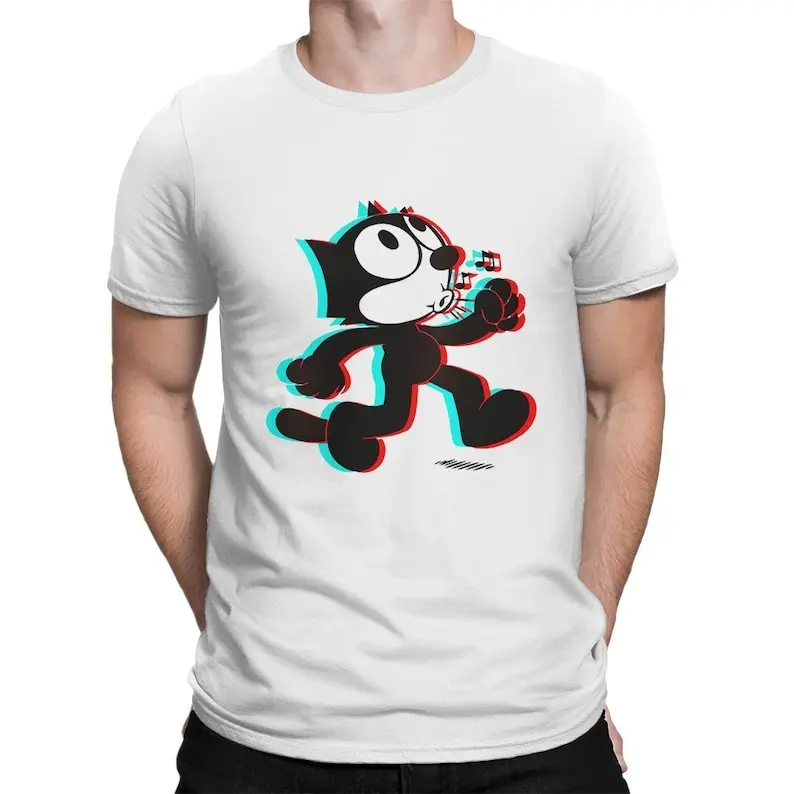 Felix the Cat Walking T-Shirt, Men's Women's All Sizes (pfa-210)