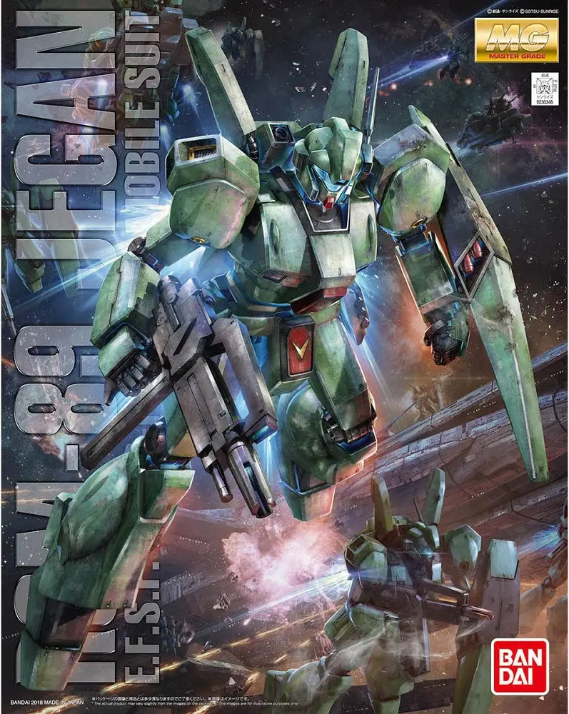 Bandai Gundam Char's Counterattack RGM-89 Jegan MG 1/100 Model Kit