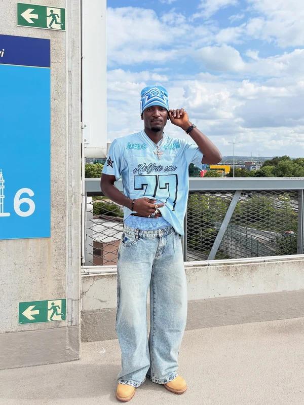 Aelfric Eden Double Waist Loose Sagging Jeans Baggy Denim Pants High Waist Stretchy Straight Wide Leg Jeans