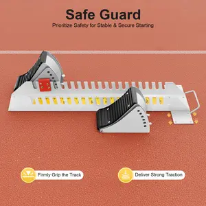 Professional Starting Block 6 Angle Adjustment 2026 Viral Durable Stable for Indoor Outdoor Track Fitness Training Sports Competition Athletes