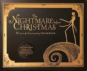 USED Book - The Nightmare Before Christmas (Barnes and Noble Exclusive Edition) by Tim Burton (Hardcover)